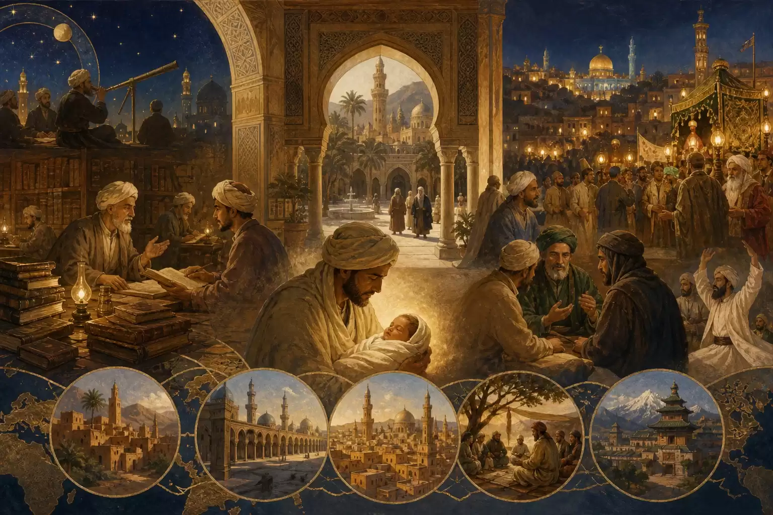 L'histoire du Mawlid, des cours médiévales aux sociétés musulmanes