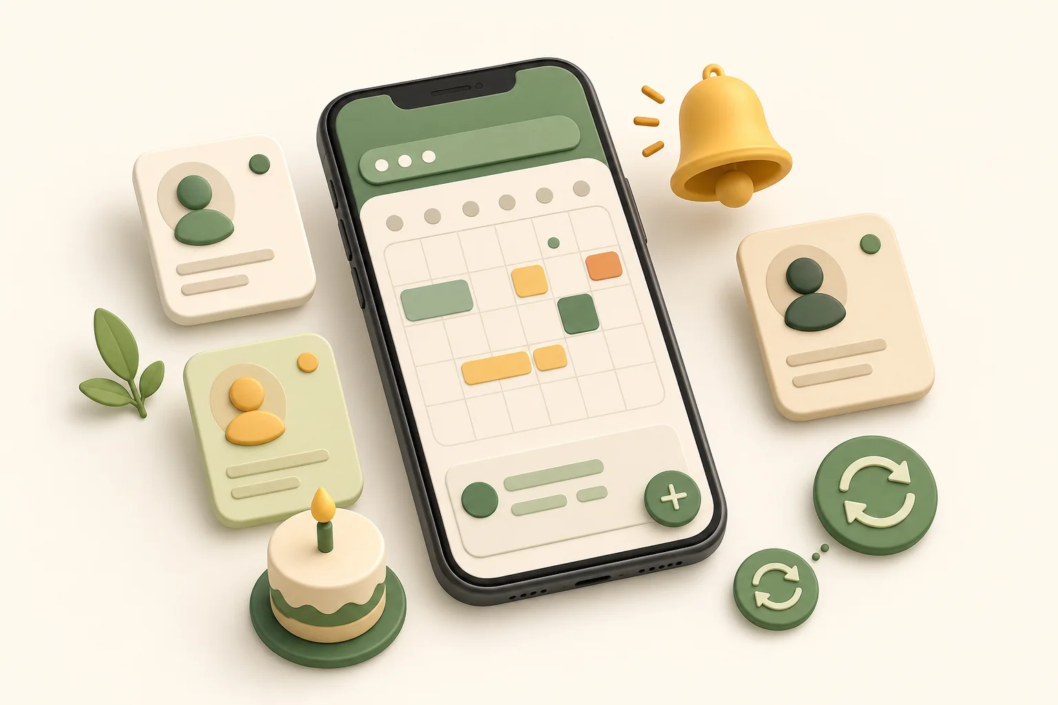 Configurer les rappels d'anniversaire sur Android