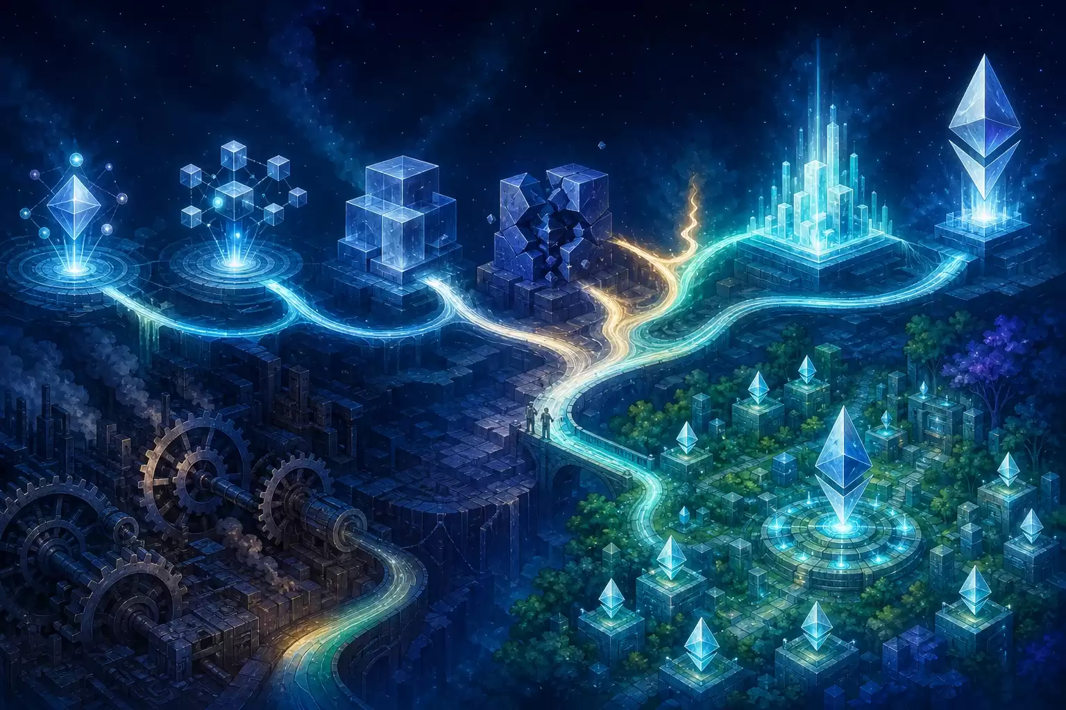 L'histoire d'Ethereum en étapes clés