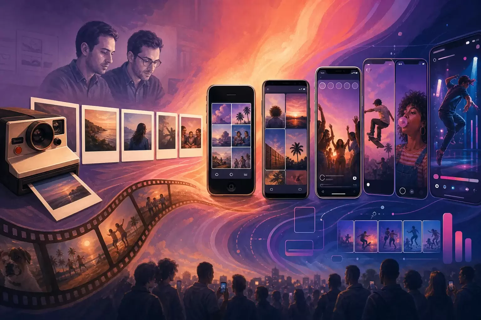 Histoire d'Instagram: du carré photo aux Reels