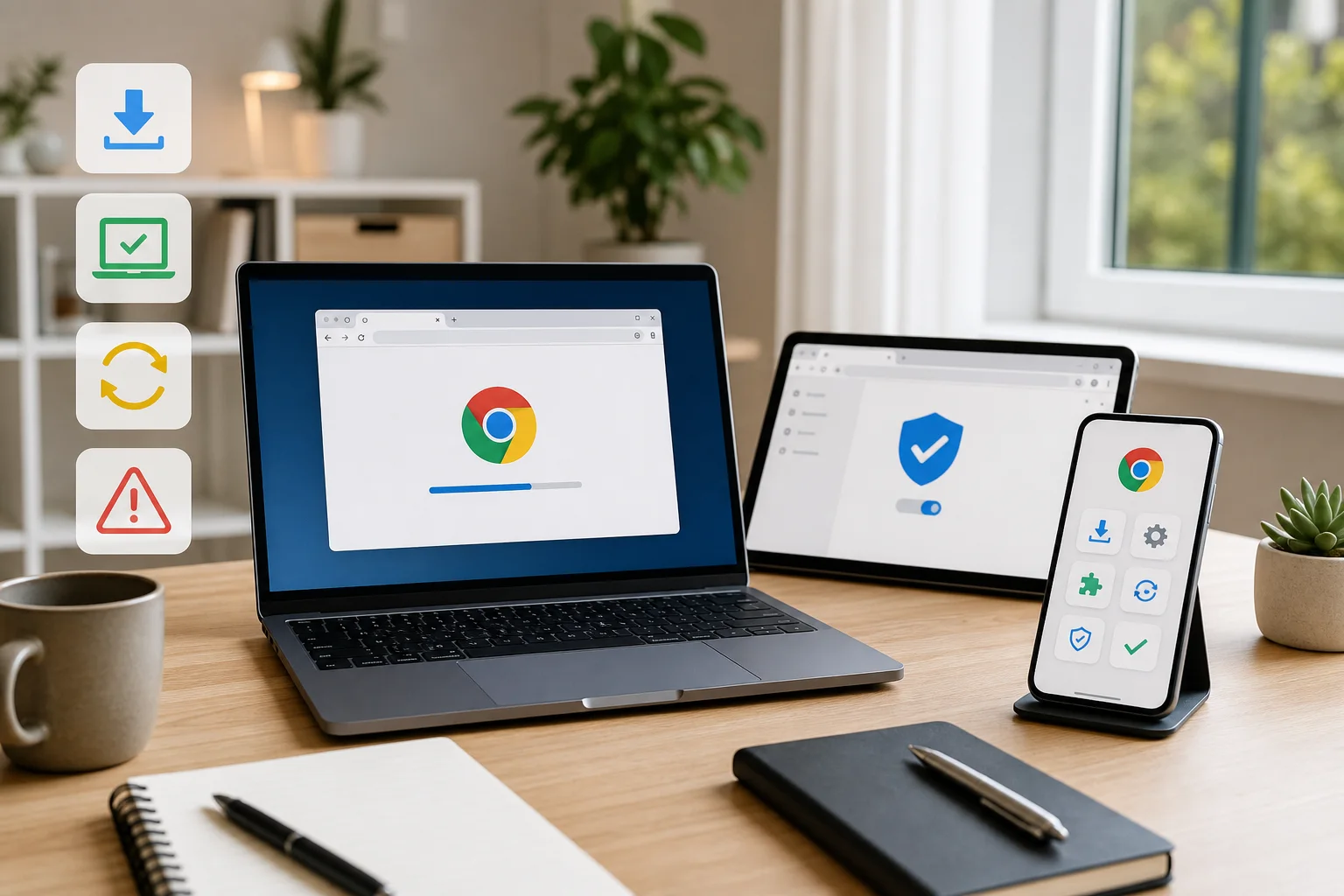 Installer et mettre à jour Google Chrome sans erreur
