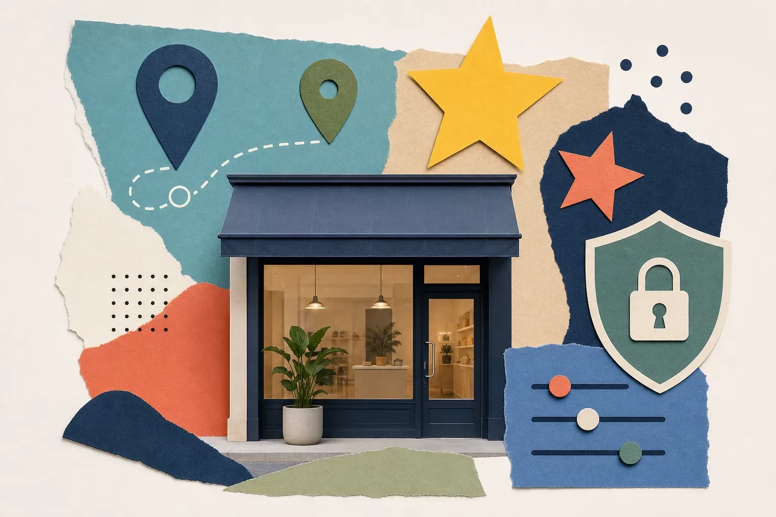 Recherche locale, avis et confidentialité sur Google Maps