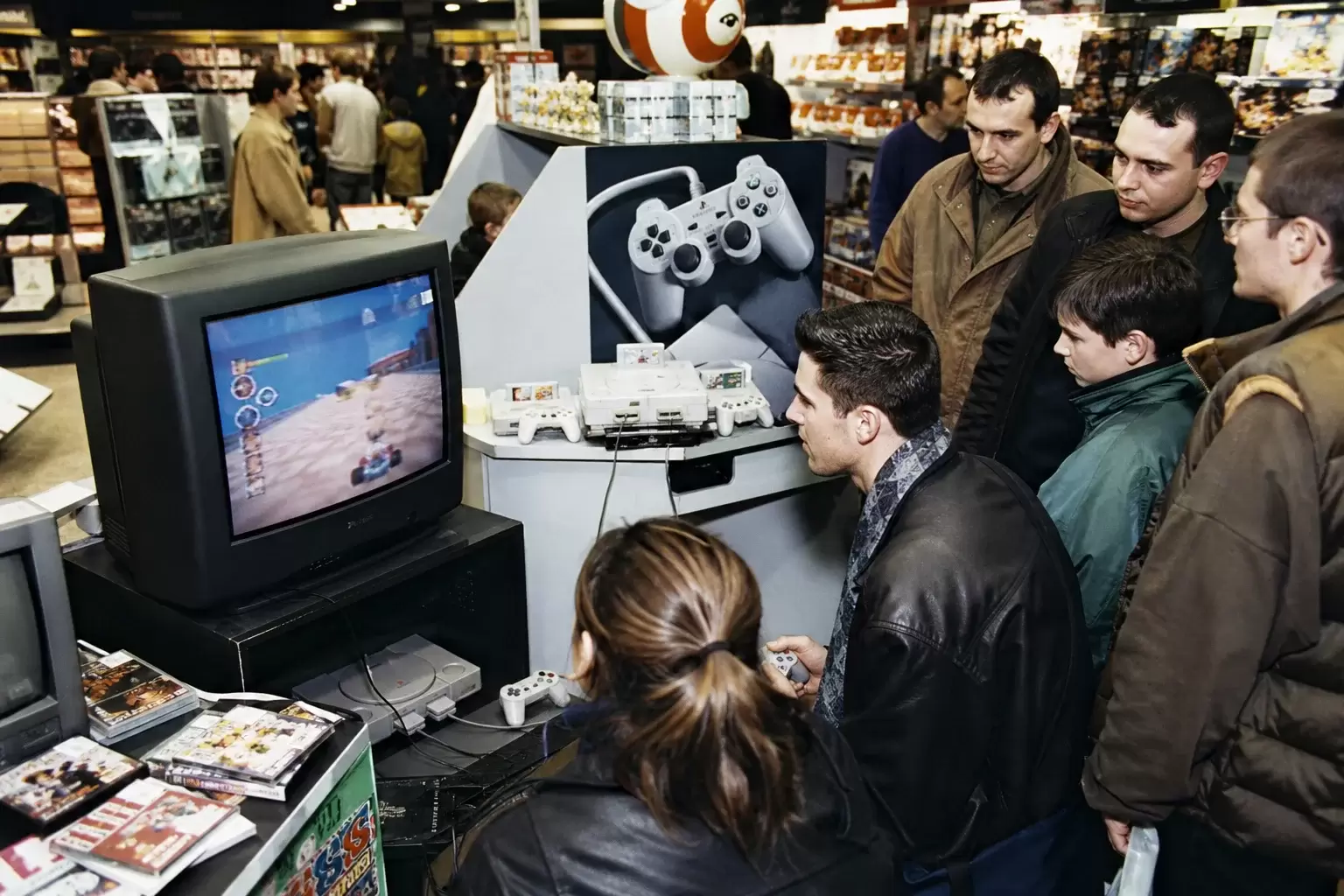 Le lancement de la PlayStation en France en 1995