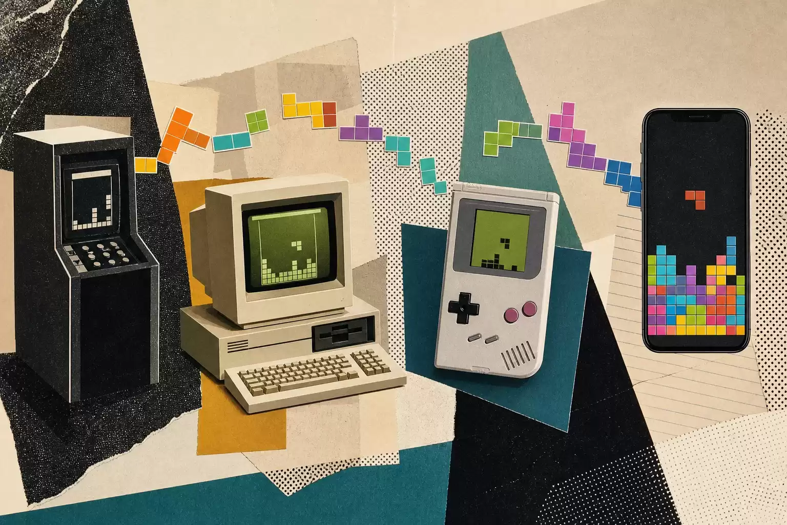 De l'Elektronika 60 à la Game Boy : l'évolution de Tetris