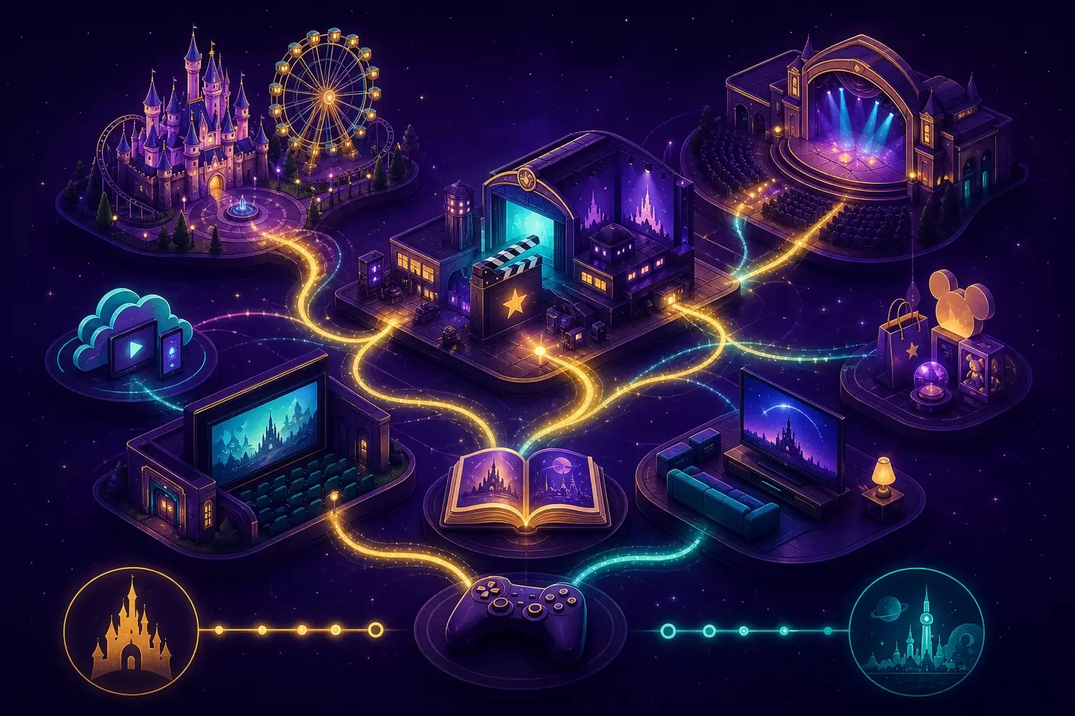 Comment fonctionne l'écosystème Disney