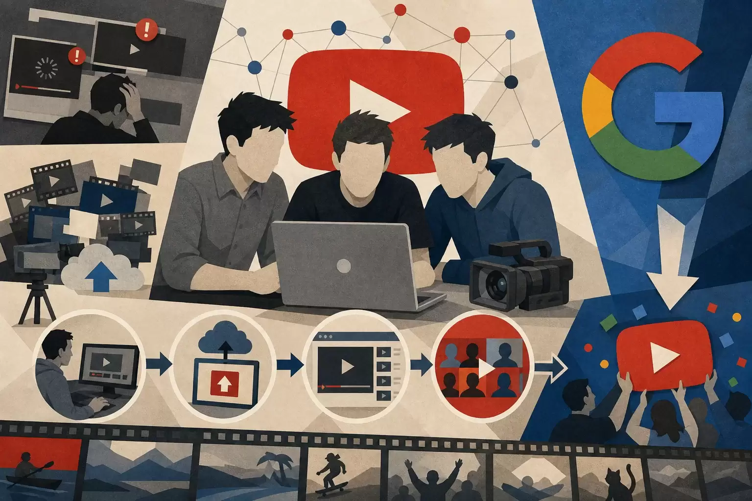 Cr ation De YouTube Fondateurs D buts Et Rachat Par Google