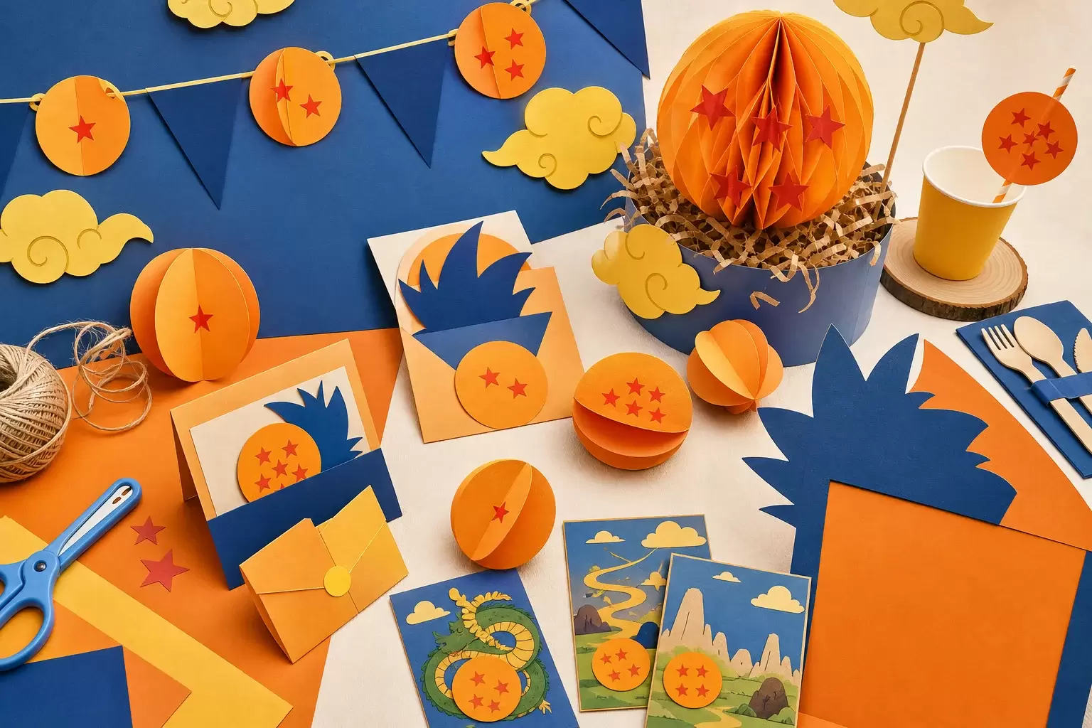 Décoration Dragon Ball à fabriquer soi-même