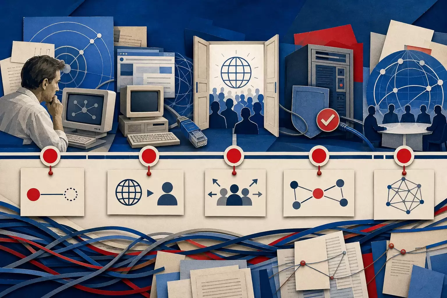 Les grandes dates de l'histoire du Web