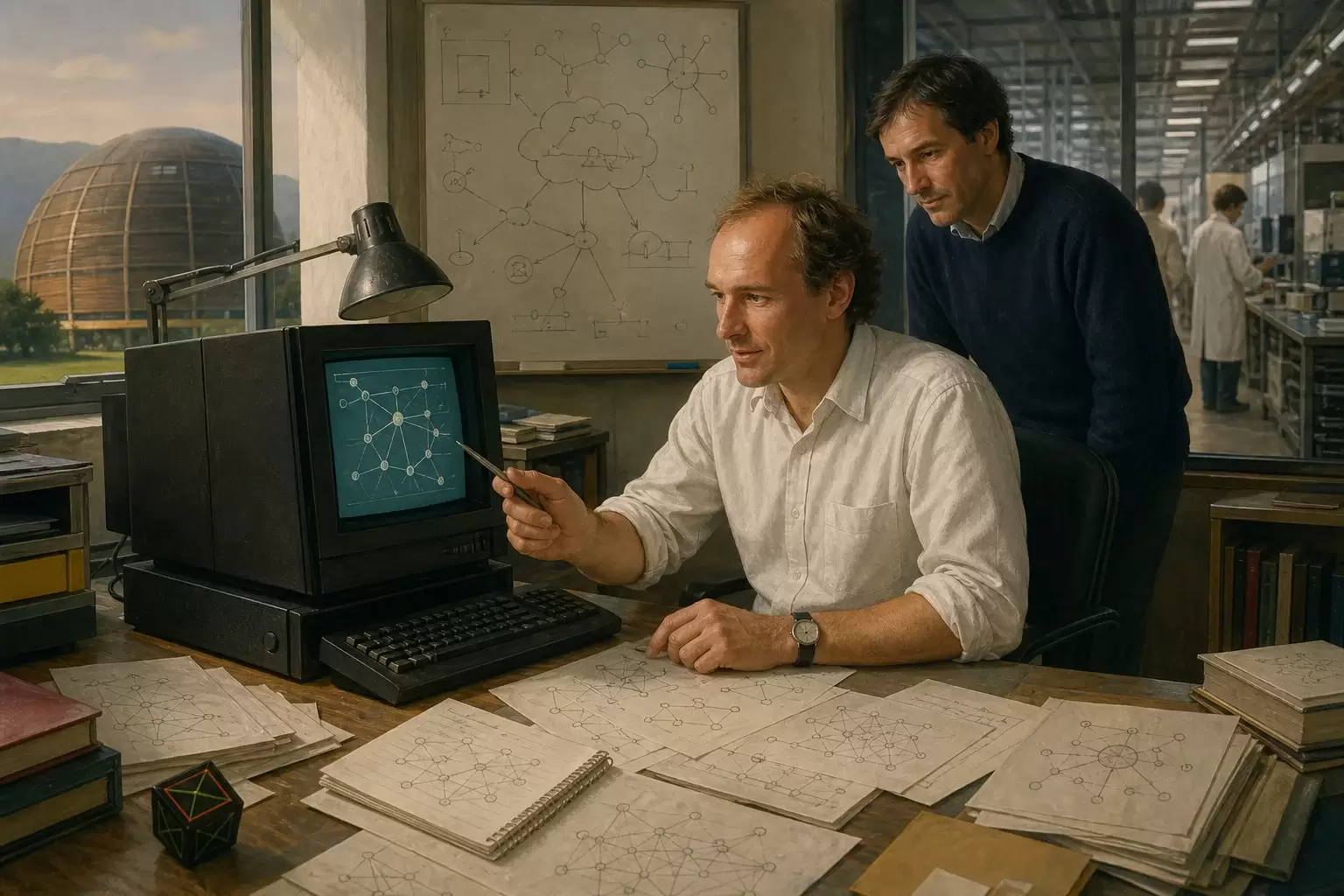 Tim Berners-Lee et l'invention du World Wide Web