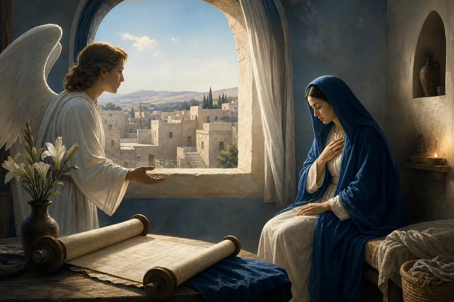 Le récit biblique de l'Annonciation expliqué