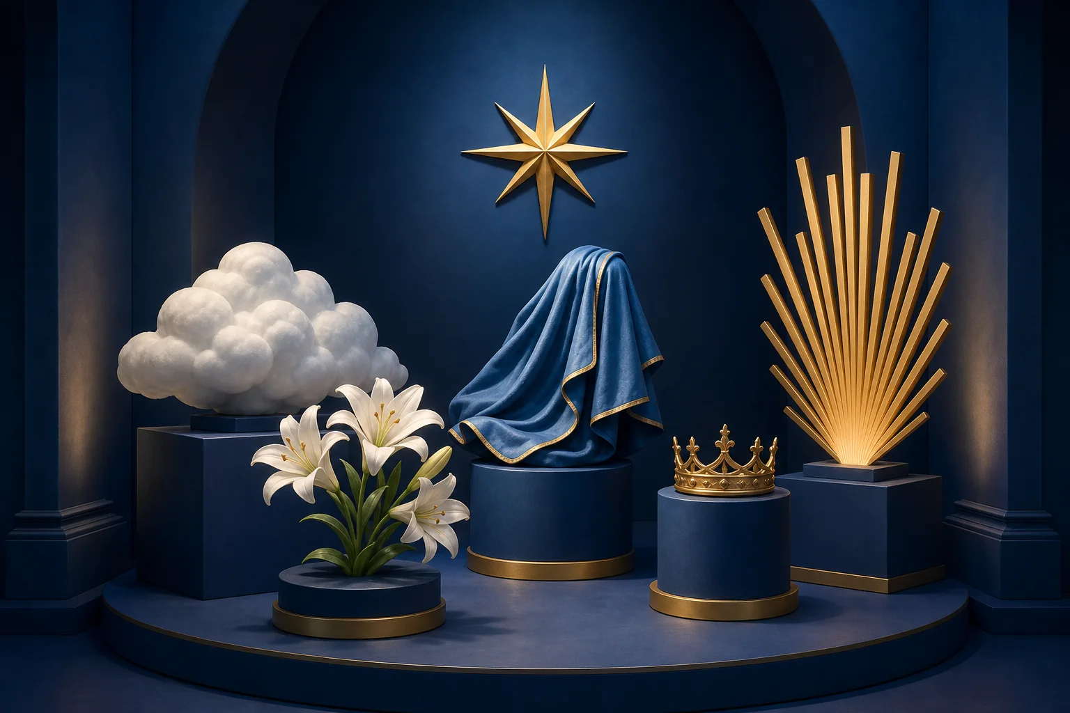 Les symboles de l'Assomption dans l'art