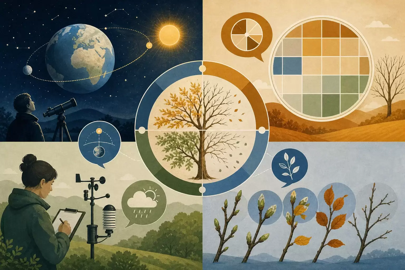 Automne astronomique, météorologique ou calendaire