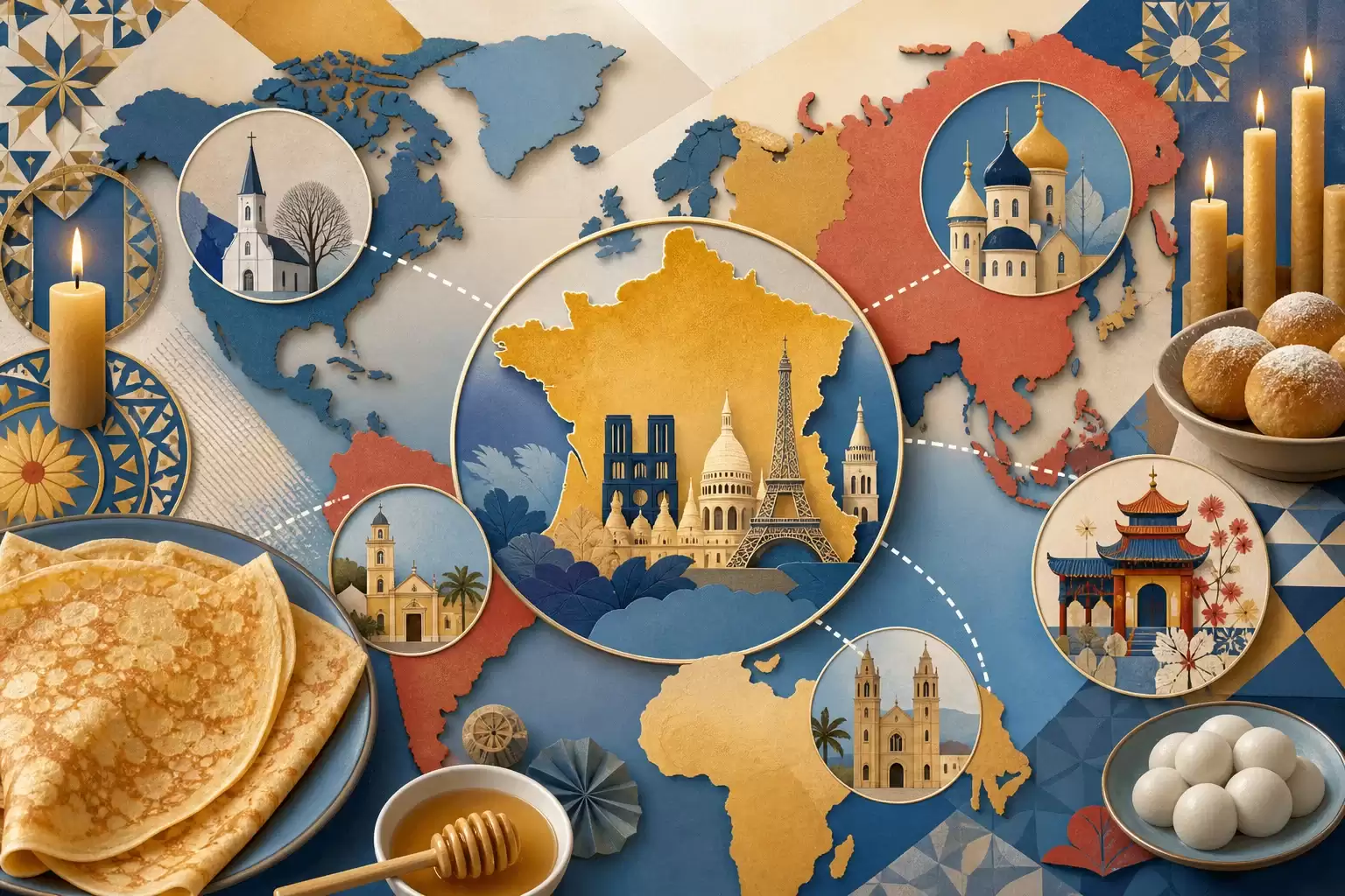 La Chandeleur en France et dans le monde