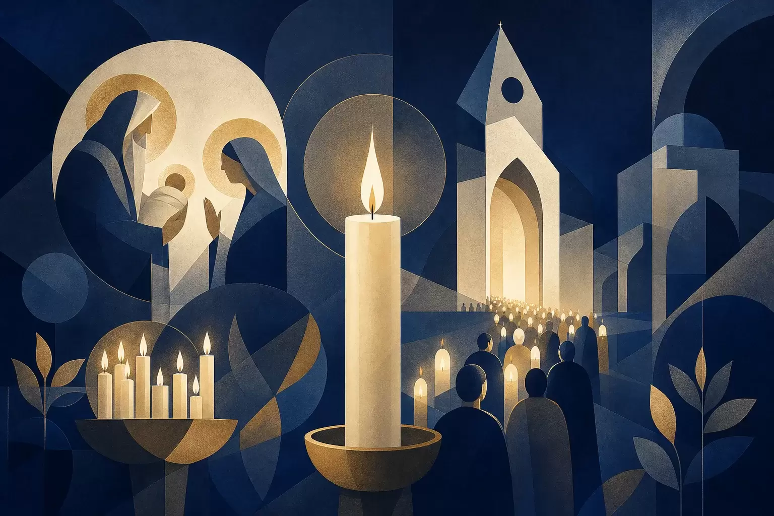 Chandelles et lumière : le sens religieux de la Chandeleur