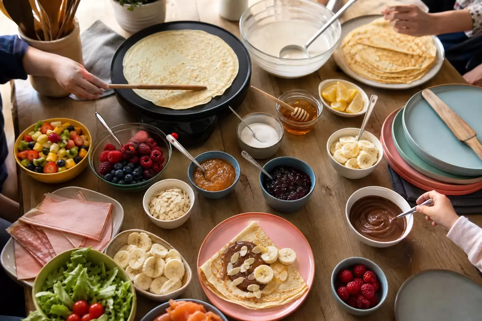 Organiser une soirée crêpes pour la Chandeleur