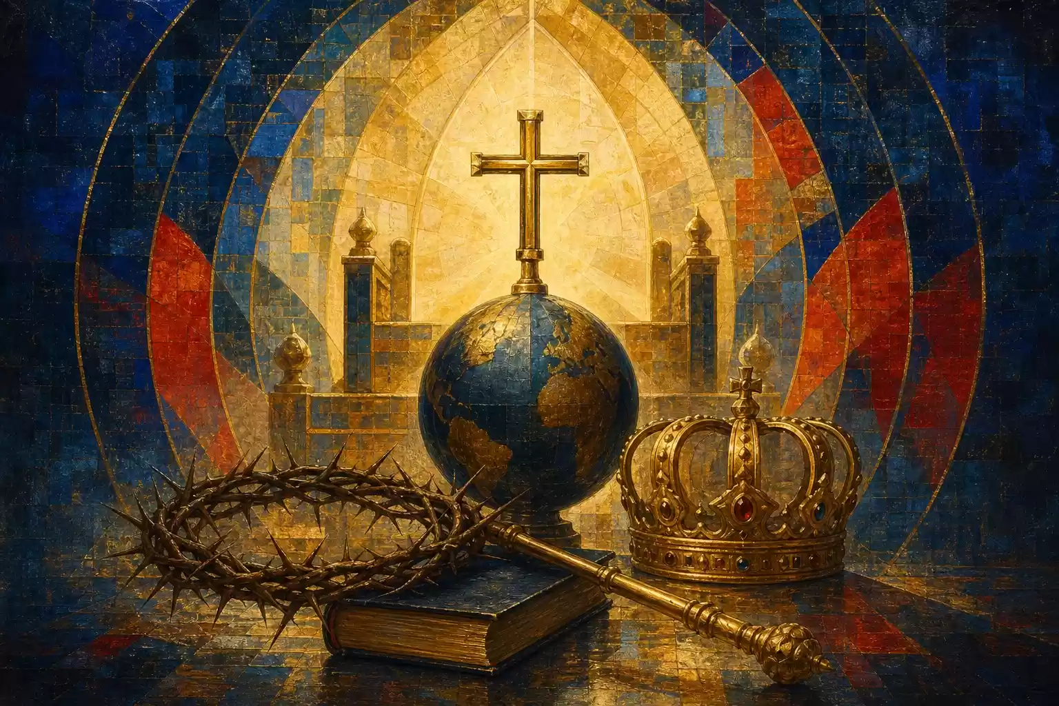 Symboles et iconographie du Christ-Roi