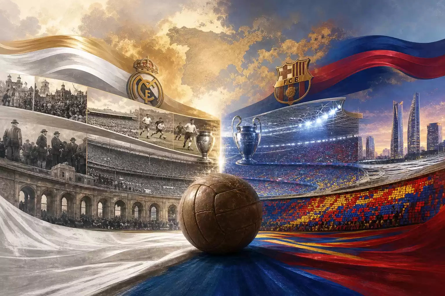Histoire de la rivalité Real Madrid - FC Barcelone