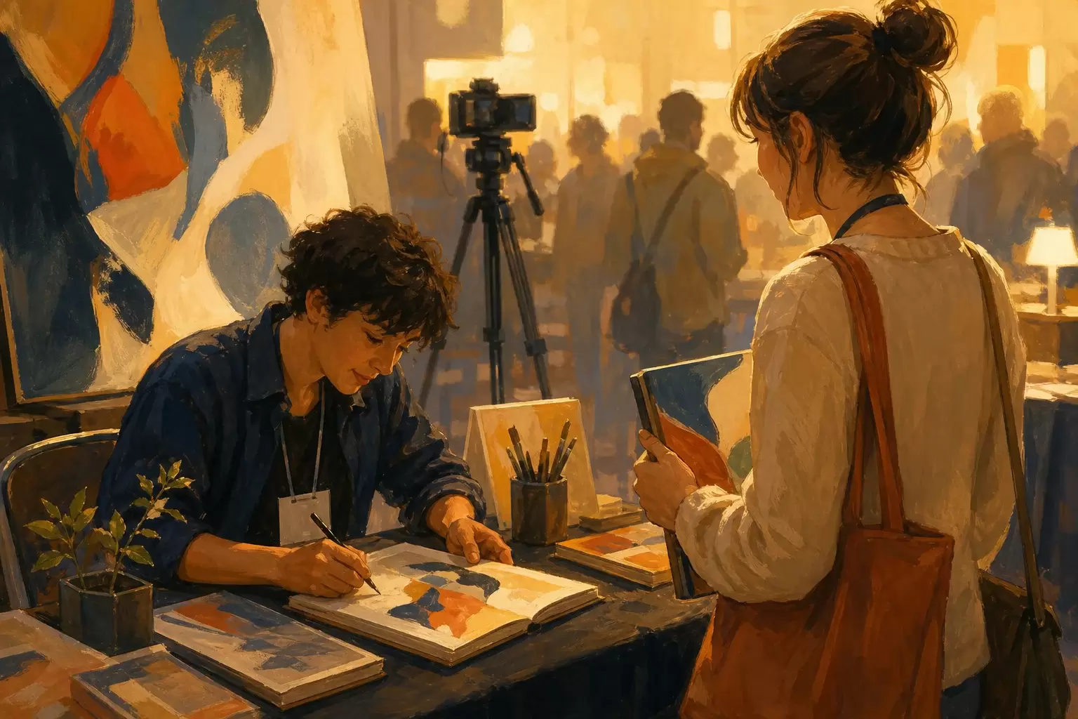 Invités, dédicaces et photos en convention