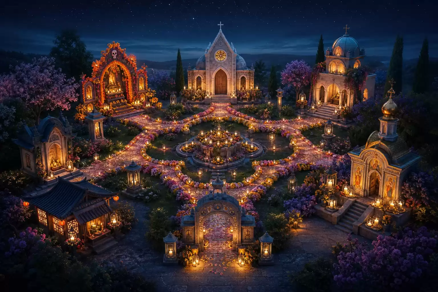 Les fêtes des morts dans le monde : ressemblances et différences