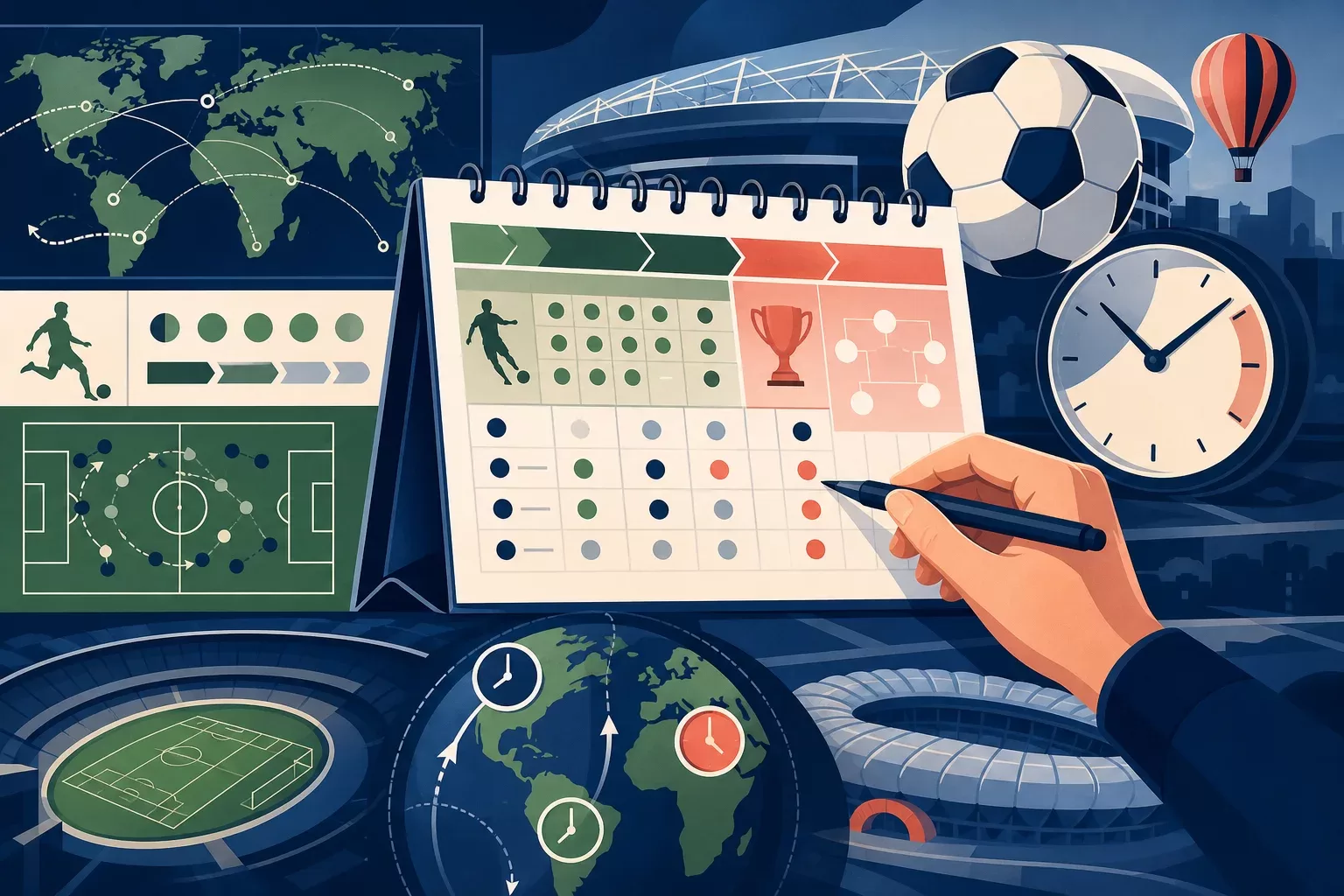 Calendrier de la Coupe du monde : matchs, phases et horaires