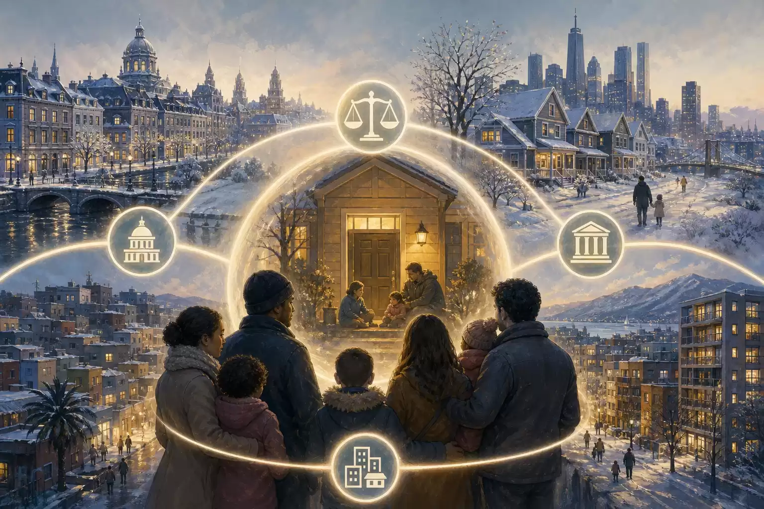 Les protections hivernales contre les expulsions dans le monde