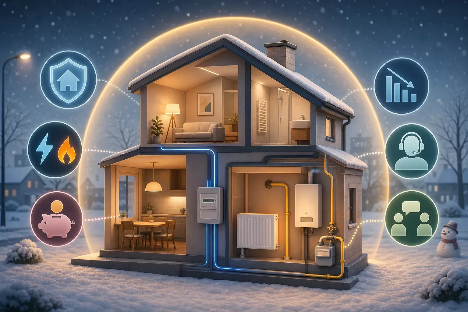Trêve hivernale, électricité et gaz
