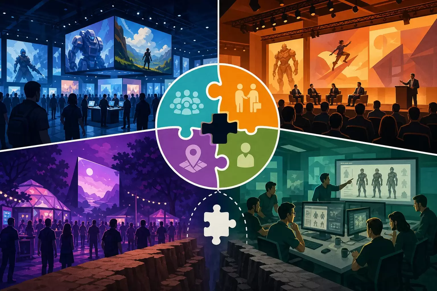 Après l'E3 : quels événements ont repris ses fonctions ?