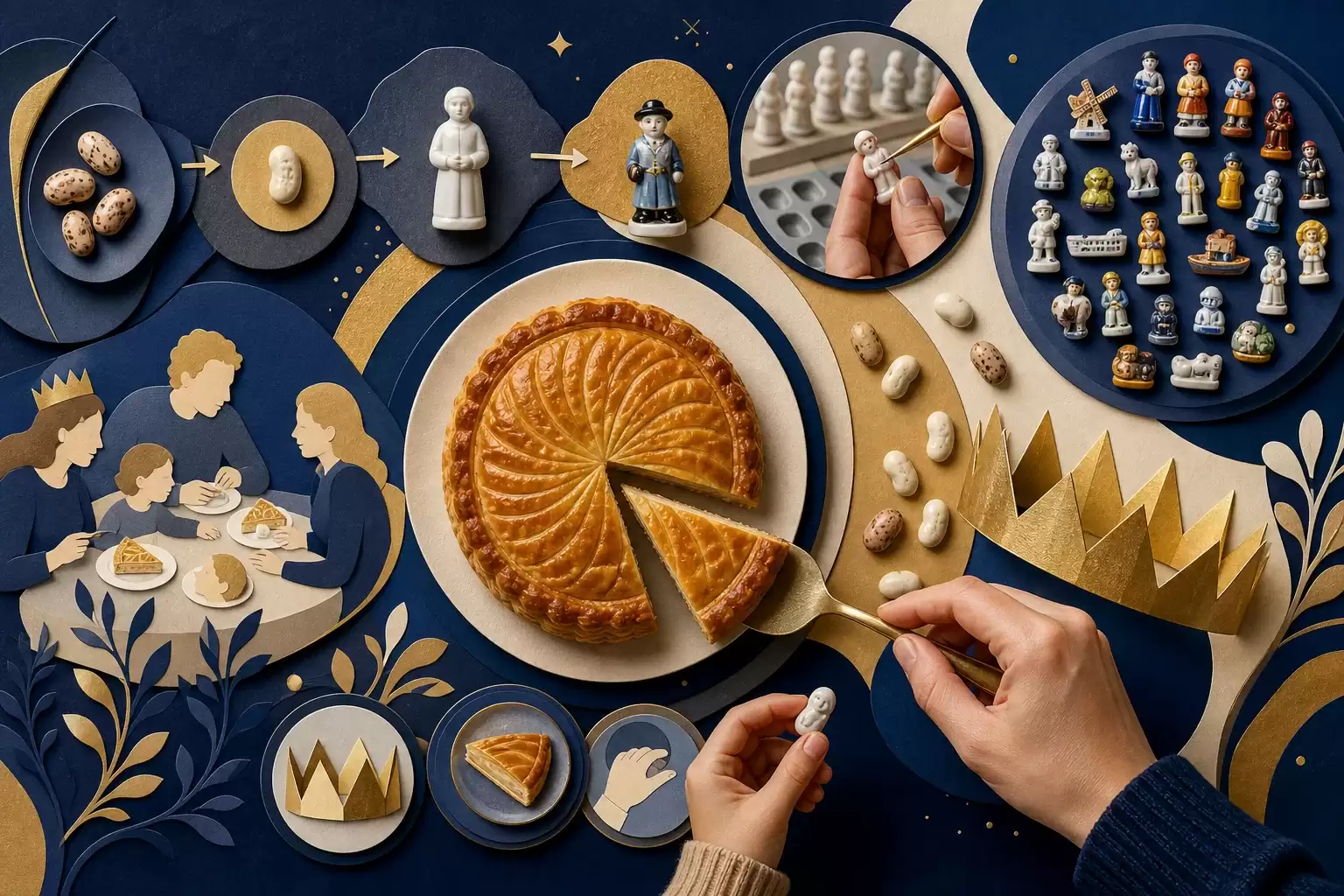 Fève de la galette : histoire, coutume et collection