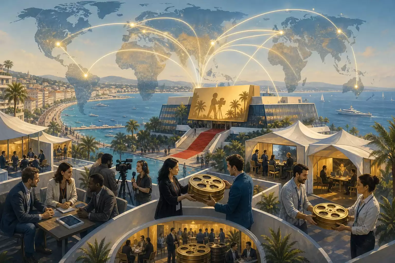 Marché du Film et rayonnement international de Cannes