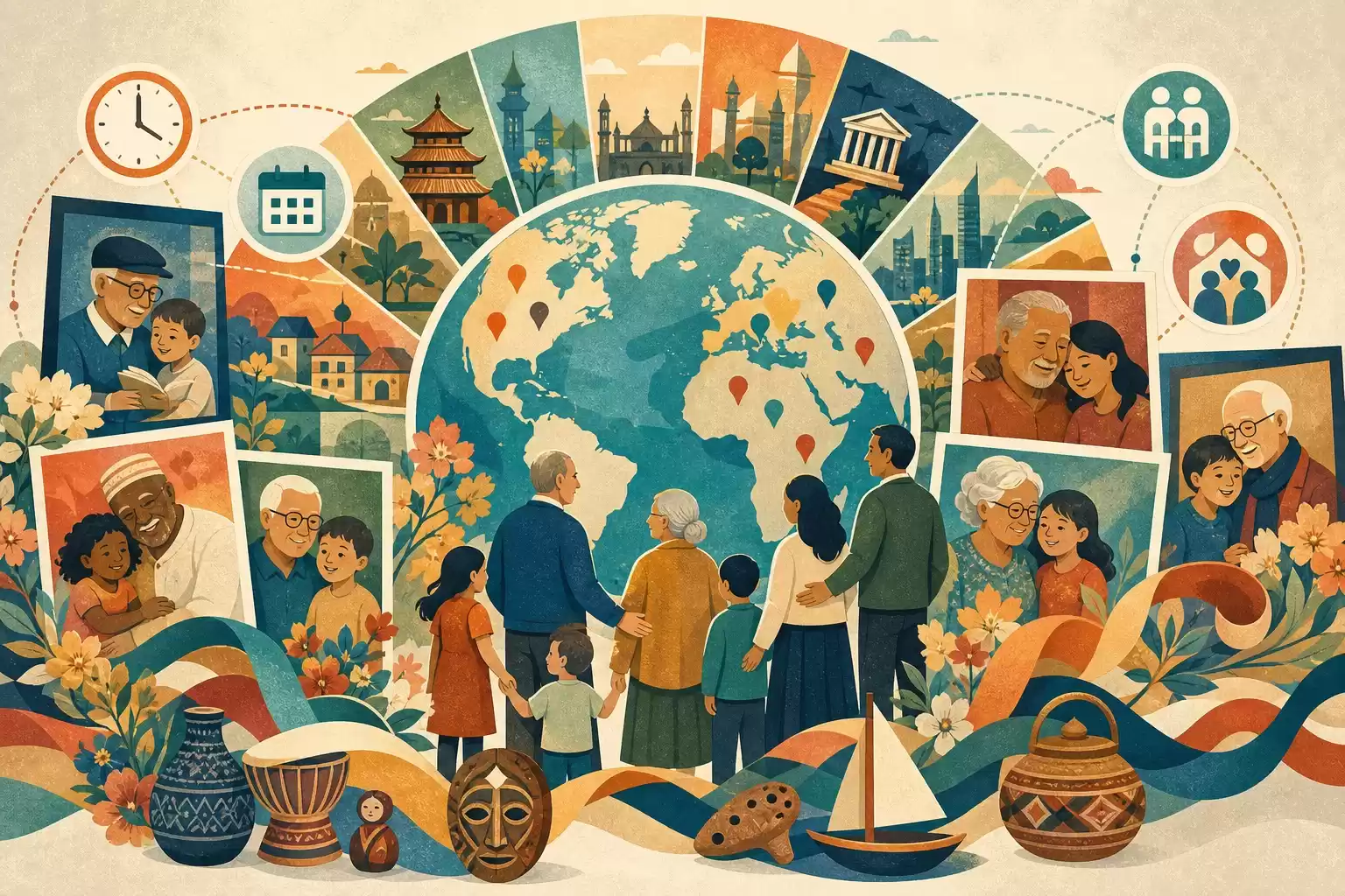 La Fête des Grands-Pères et des grands-parents dans le monde