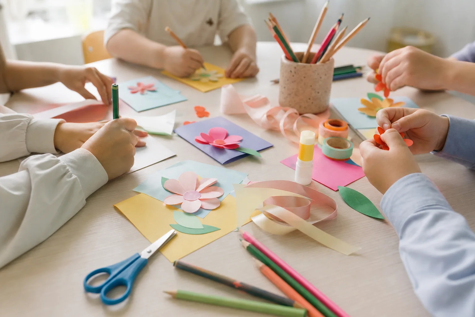 Activités de Fête des Mères à l'école