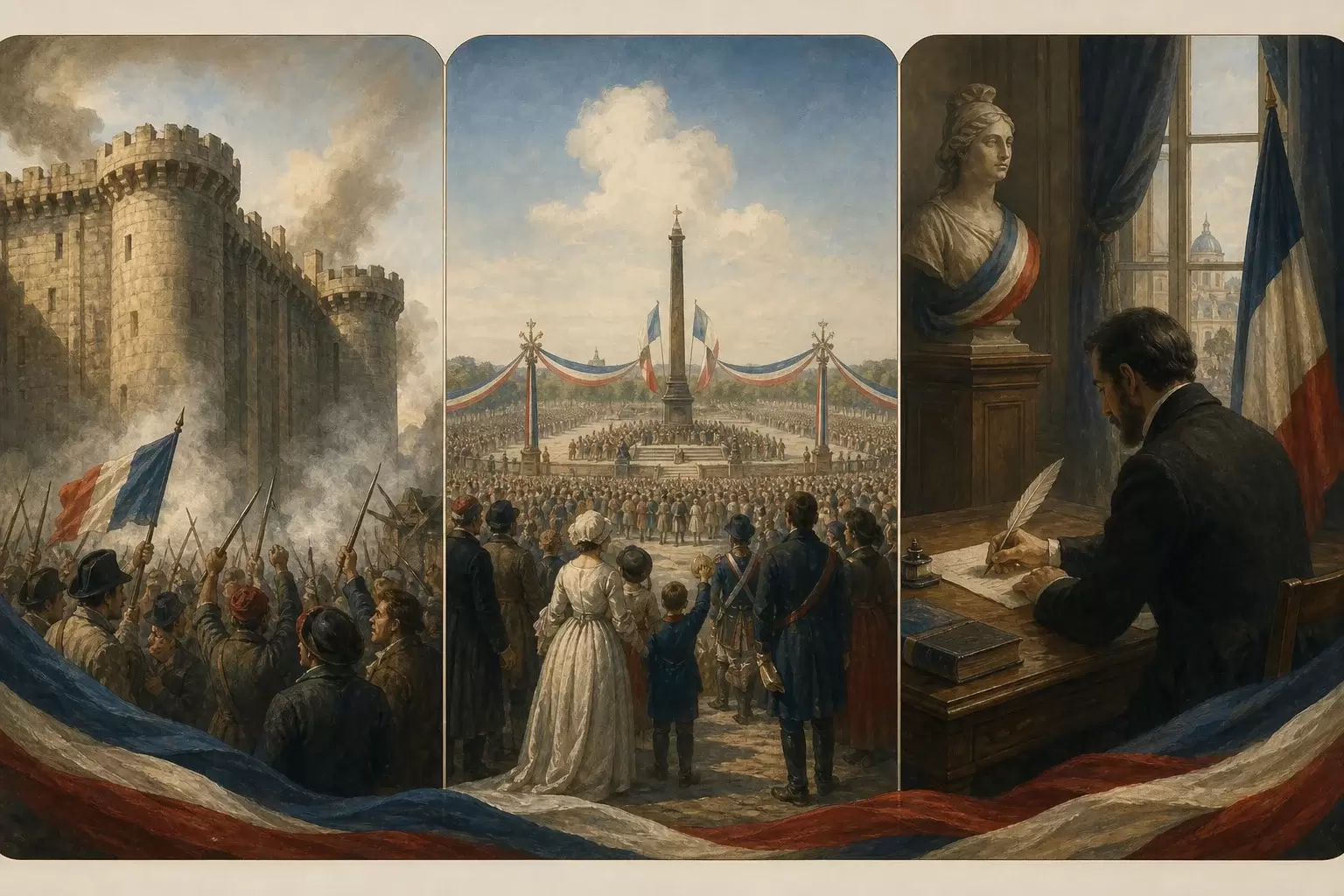 De la Bastille à la loi de 1880