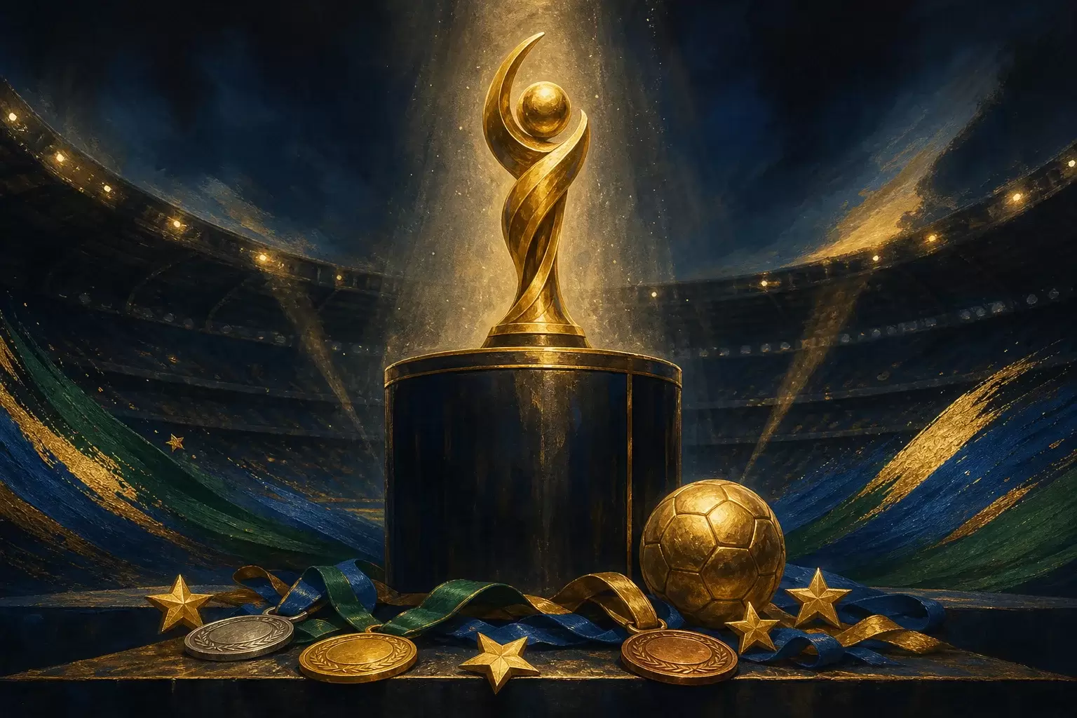 Trophée, étoiles et cérémonie mondiale