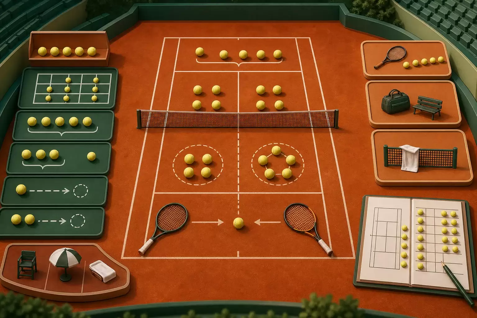 Règles et score d'une finale de Roland-Garros