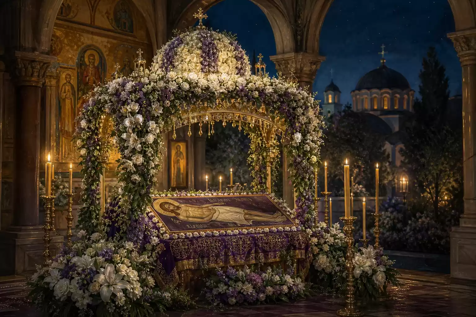 L'épitaphios et sa procession dans la tradition orthodoxe