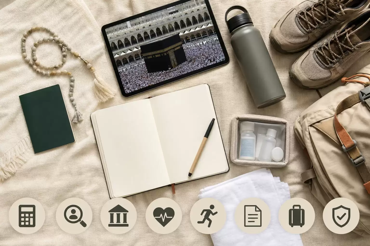 Préparer le Hadj : budget, inscription, santé et bagages