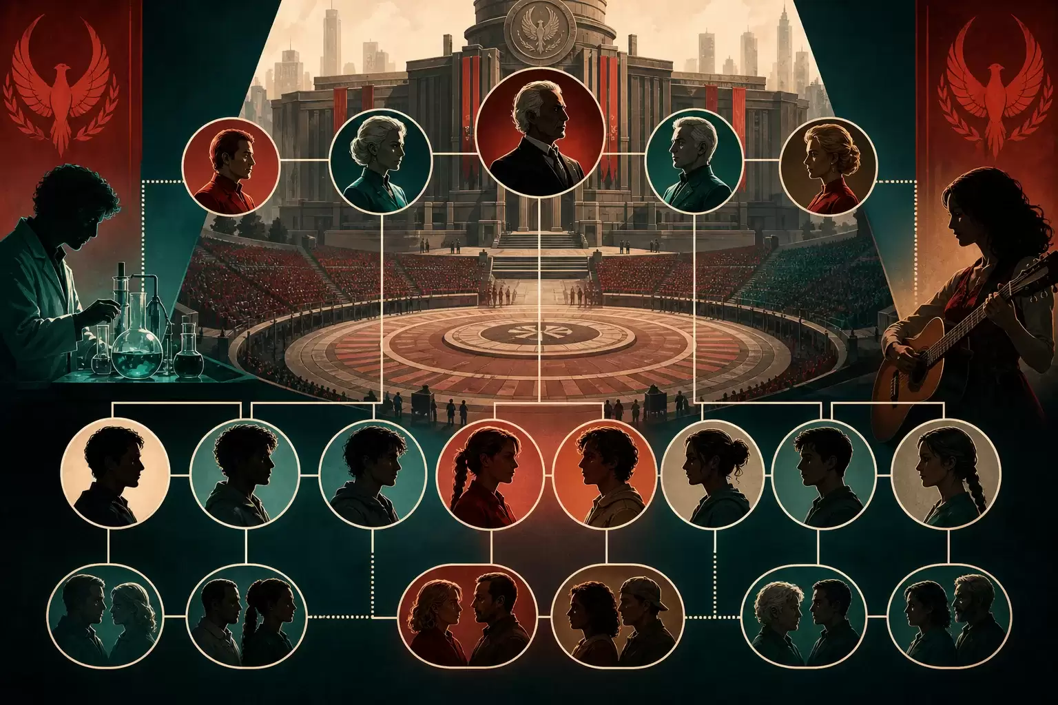 Casting et personnages de Hunger Games 5