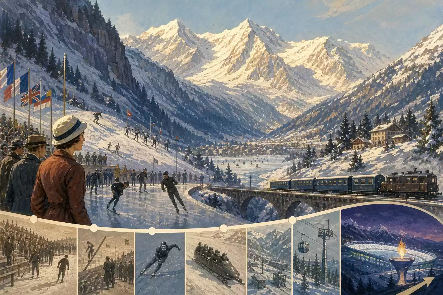 De Chamonix 1924 à l'alternance olympique