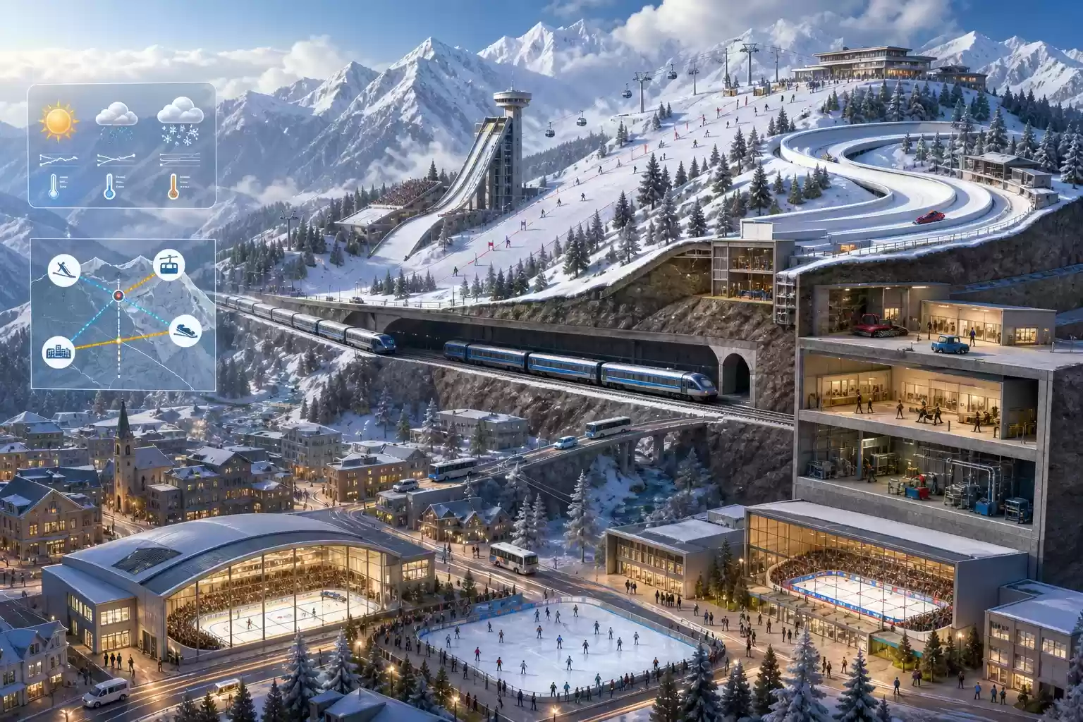 Comment organise-t-on des Jeux olympiques d'hiver ?