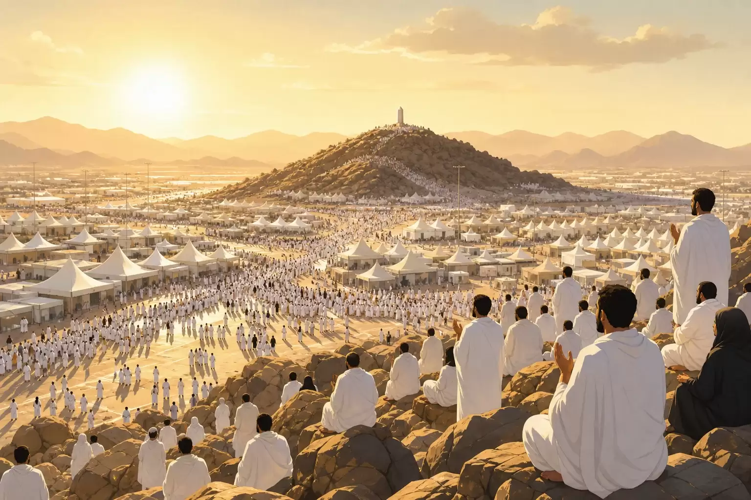 Arafat et le wuquf, étape essentielle du Hadj