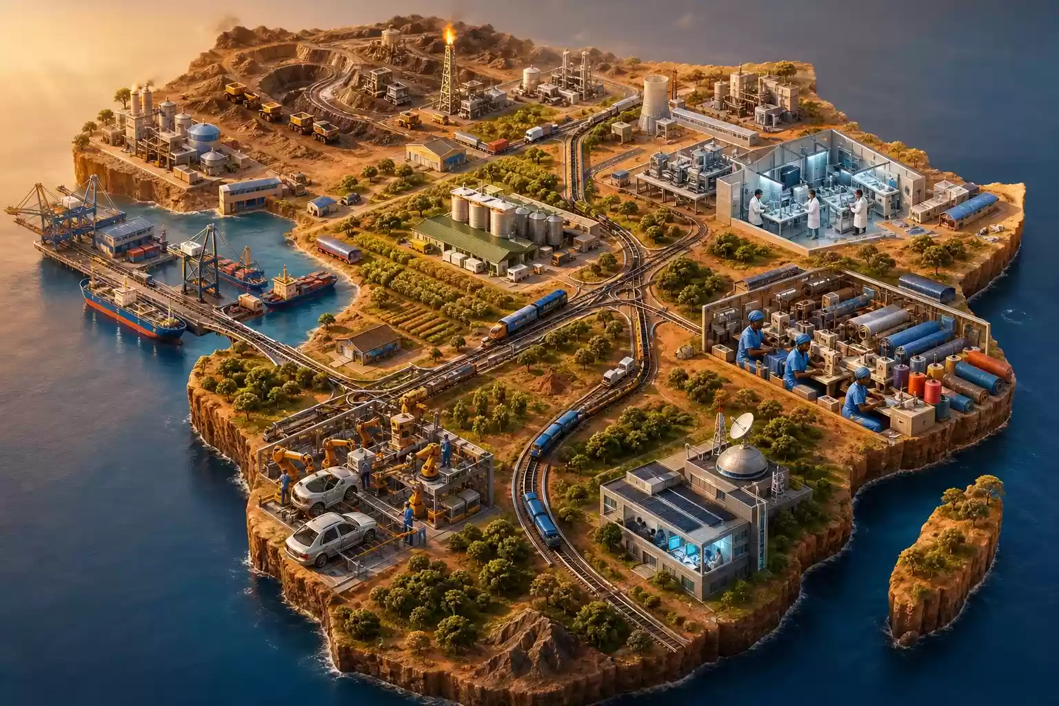 Industrialisation en Afrique : pays, secteurs et modèles