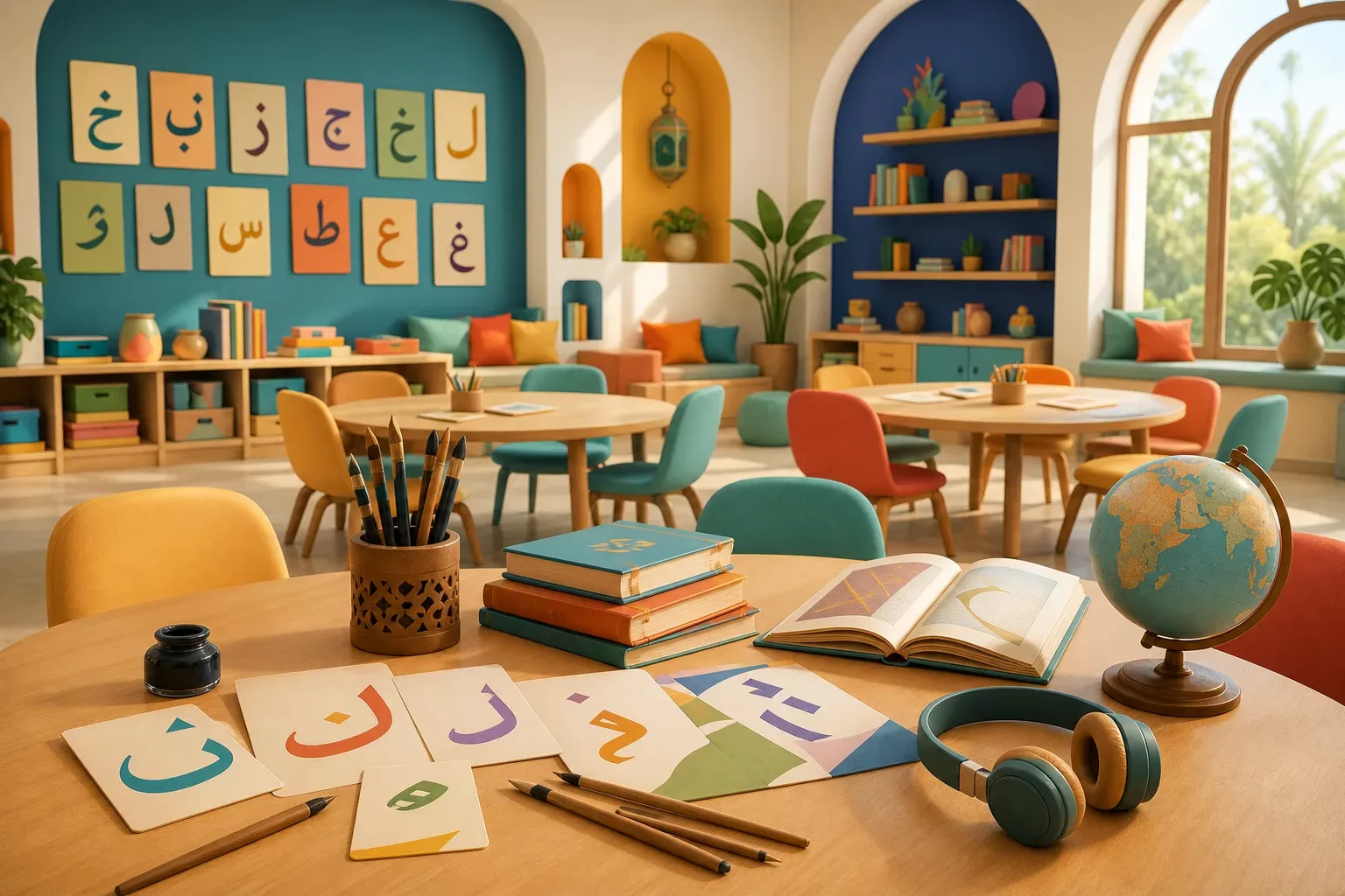Activités pour célébrer la langue arabe à l'école