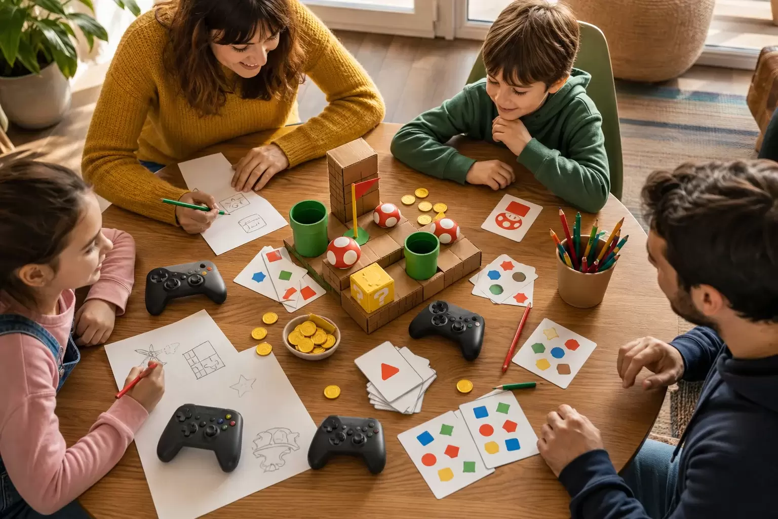 Activités pour fêter le Mario Day en famille