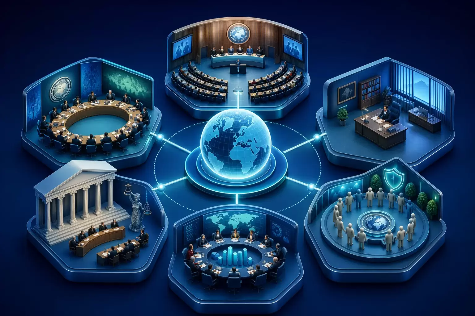 Comment fonctionnent les principaux organes de l'ONU ?