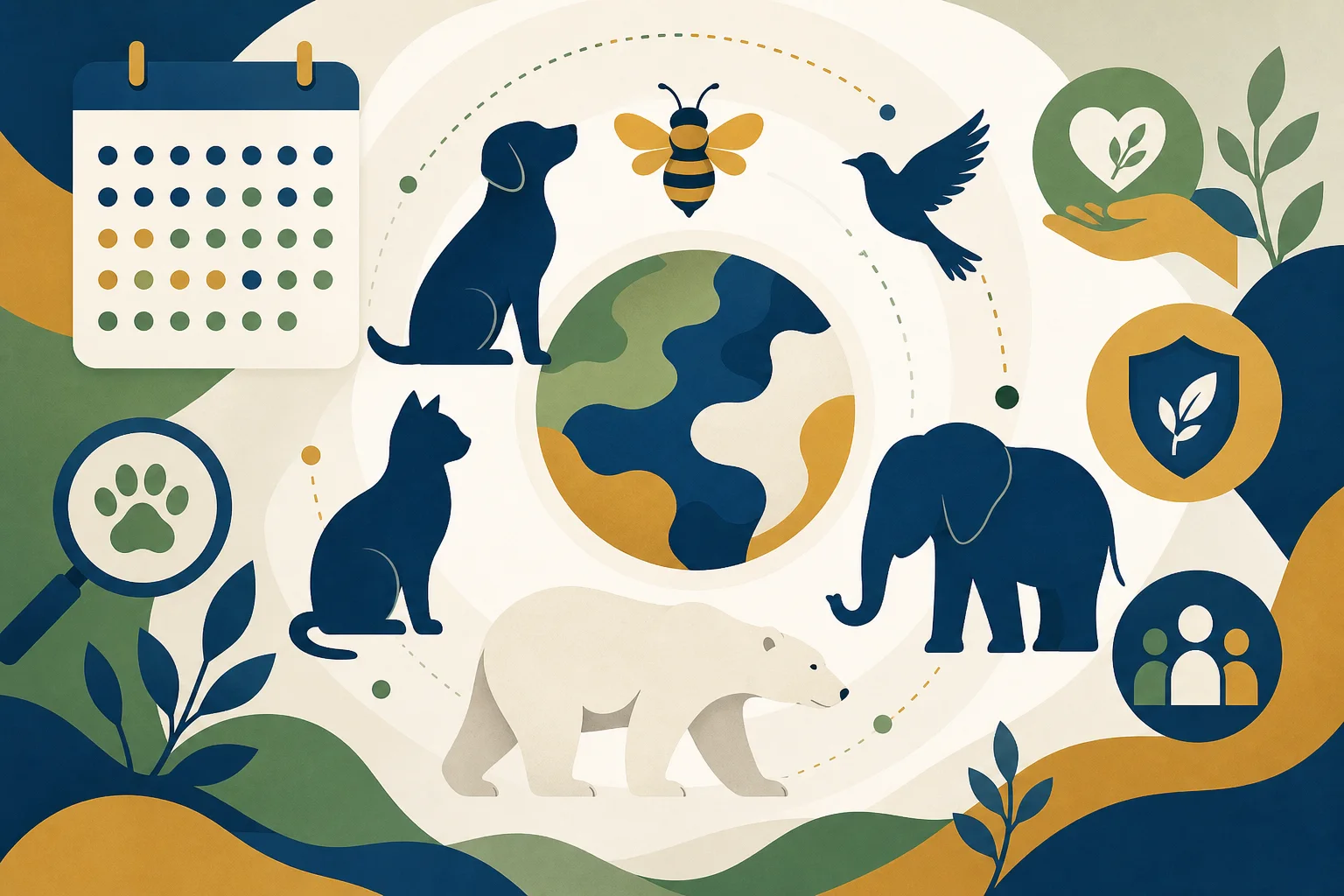 Les principales journées consacrées aux animaux