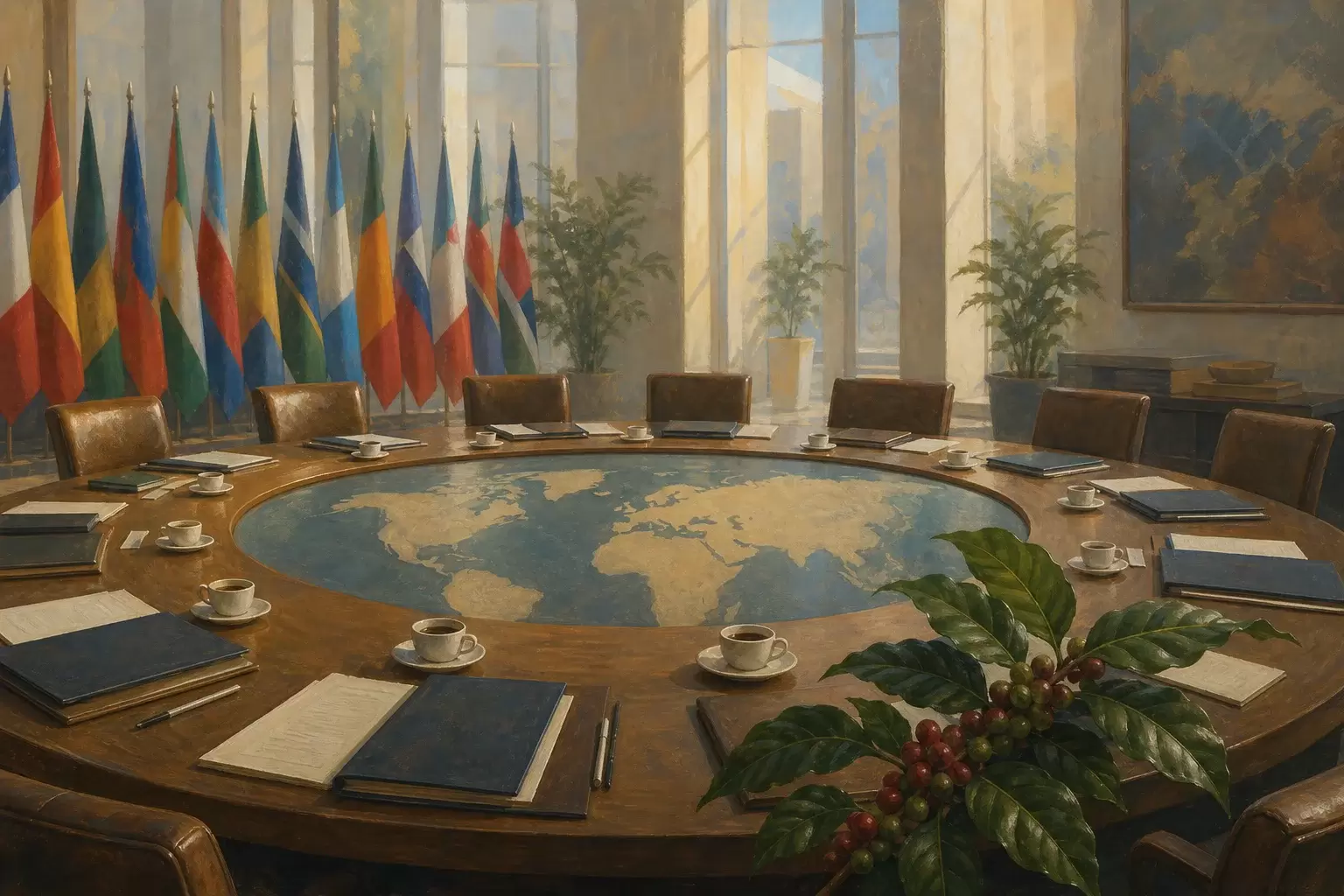 Le rôle de l'Organisation internationale du café