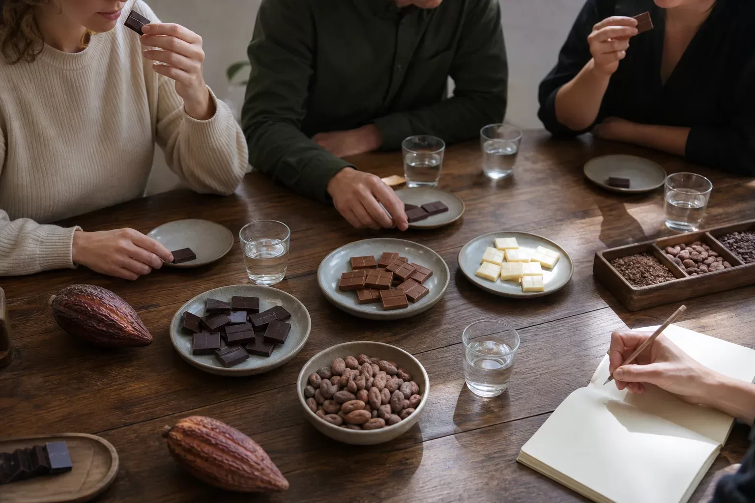 Déguster le chocolat : méthode, vocabulaire et accords