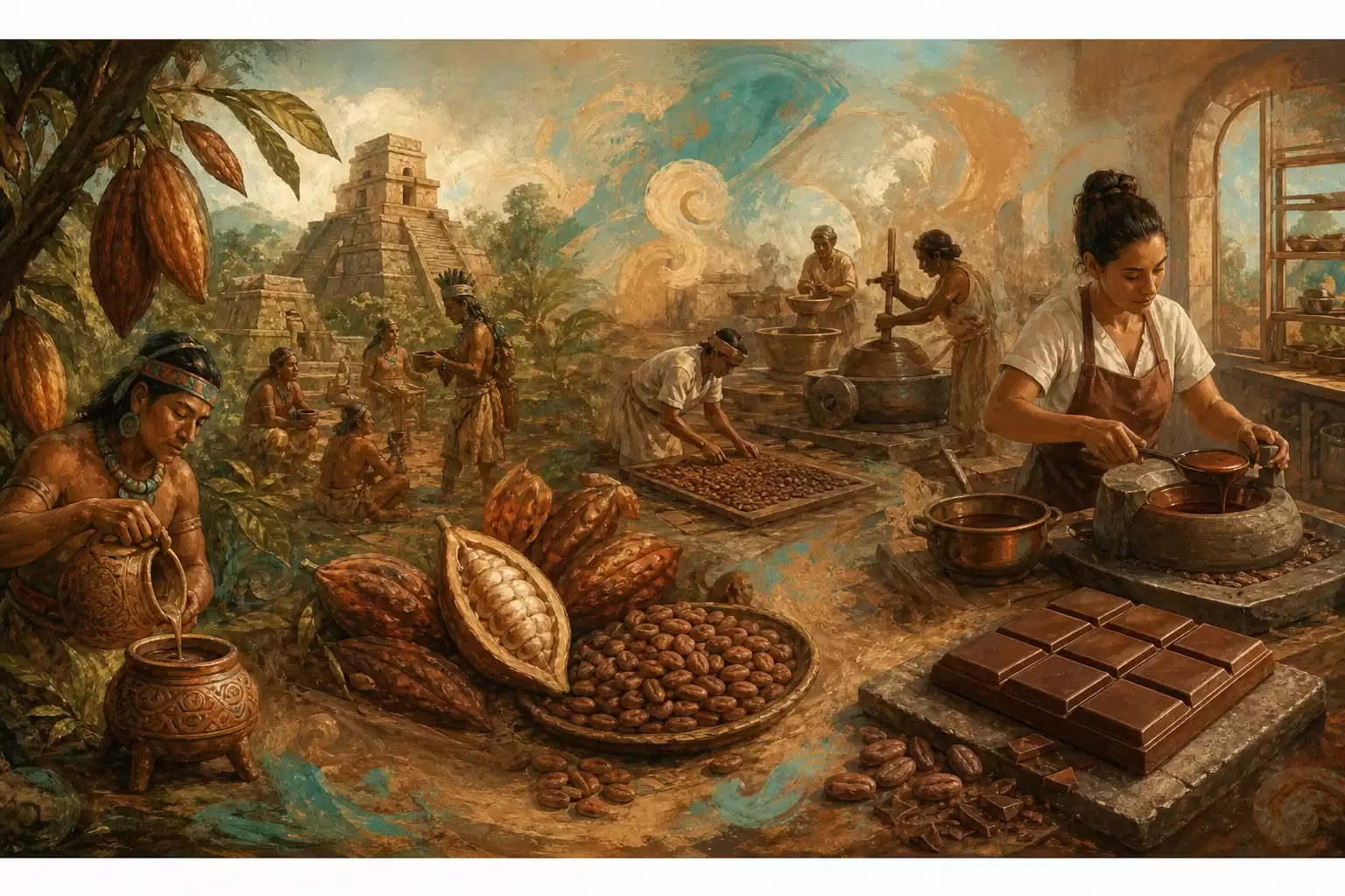 De la fève au chocolat : histoire et transformations