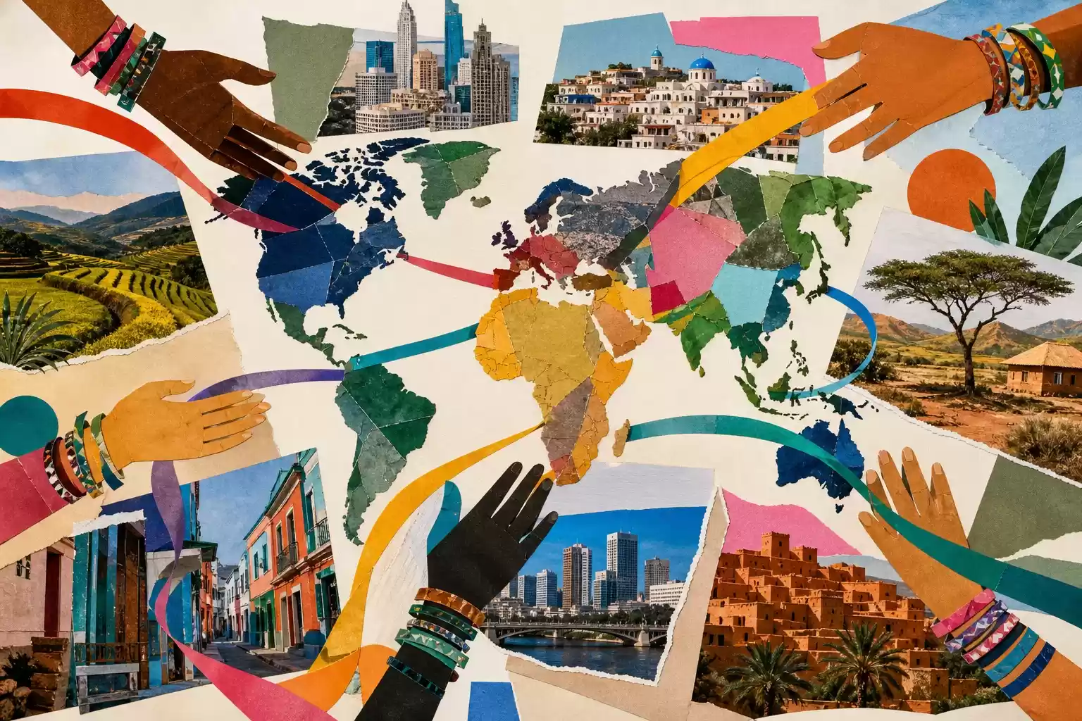 La fête de l'amitié dans le monde
