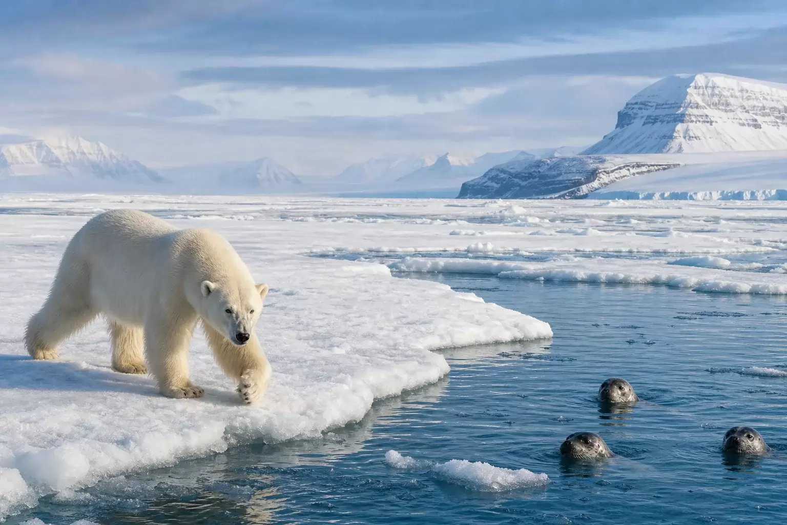 Pourquoi l'ours polaire dépend de la banquise